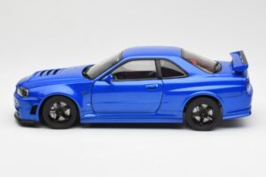 Nissan Skyline GT-R R34 NISMO Z-Tune Bayside Μπλε AUTOart 1:18 77354 Σύνθετο - εικόνα 4 από 8