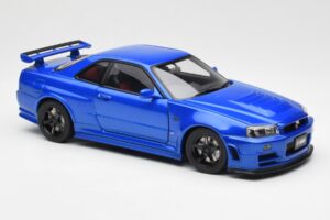 Nissan Skyline GT-R R34 NISMO Z-Tune Bayside Μπλε AUTOart 1:18 77354 Σύνθετο - εικόνα 6 από 8