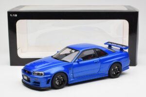 Nissan Skyline GT-R R34 NISMO Z-Tune Bayside Μπλε AUTOart 1:18 77354 Σύνθετο - εικόνα 8 από 8