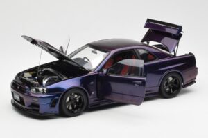 Nissan Skyline GT-R R34 NISMO Z-Tune Midnight Μοβ III AUTOart 1:18 77464 Σύνθετο - εικόνα 2 από 8