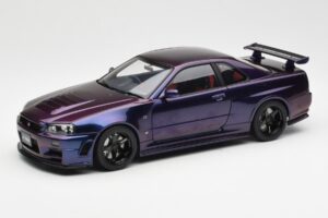 Nissan Skyline GT-R R34 NISMO Z-Tune Midnight Μοβ III AUTOart 1:18 77464 Σύνθετο