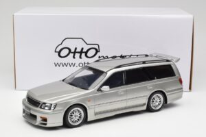 Nissan Stagea Autech WC34 260RS Sonic Silver Otto 1:18 OT471 Ρητίνη - εικόνα 6 από 6