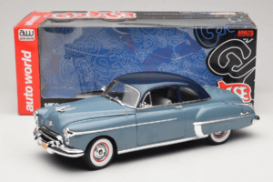 Oldsmobile 88 Μπλε Grease Auto World 1:18 AWSS103/06 Μέταλλο - εικόνα 8 από 8