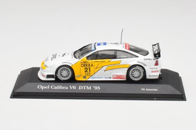Opel Calibra V6 #21 J. Amorim DTM 1995 Minichamps 1:43 430854121 Μέταλλο