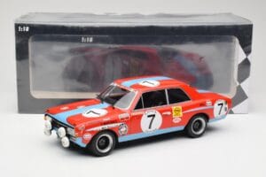 Opel Commodore A #7 N. Joossens / J. Marshall Steinmetz 24 Hours of Spa 1972 Minichamps 1:18 155724607 Μέταλλο - εικόνα 6 από 6