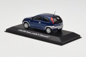 Opel Corsa C 1.5M Made in Eisenach Minichamps 1:43 OPEL003 Μέταλλο - εικόνα 3 από 4
