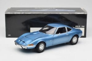 Opel GT Μπλε Minichamps 1:18 180049020 Μέταλλο - εικόνα 8 από 8