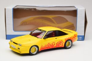 Opel Manta B Mattig Κίτρινο με Φλόγα MCG 1:18 MCG18115 Μέταλλο - εικόνα 6 από 6