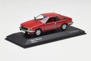 Opel Monza A Κόκκινο Minichamps 1:43 400045121 Μέταλλο - εικόνα 2 από 4