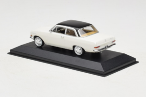 Opel Rekord A Λευκό Μαύρη Οροφή Minichamps 1:43 430041002 Μέταλλο - εικόνα 3 από 4