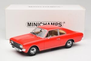 Opel Rekord C Coupe Κόκκινο Minichamps 1:18 107047020 Ρητίνη - εικόνα 6 από 6