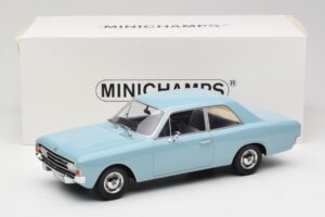 Opel Rekord C Ανοιχτό Μπλε Minichamps 1:18 107047002 Μέταλλο - εικόνα 6 από 6