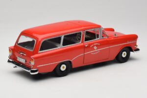 Opel Rekord P1 Caravan Feuerwehr Neuenkirchen Minichamps 1:18 180043291 Μέταλλο - εικόνα 3 από 8
