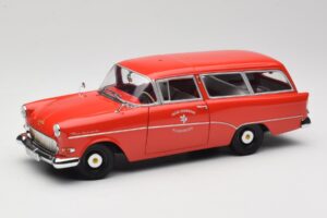 Opel Rekord P1 Caravan Feuerwehr Neuenkirchen Minichamps 1:18 180043291 Μέταλλο