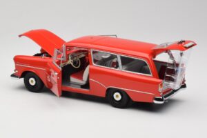 Opel Rekord P1 Caravan Feuerwehr Neuenkirchen Minichamps 1:18 180043291 Μέταλλο - εικόνα 5 από 8