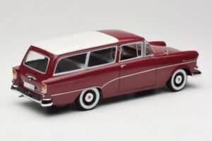Opel Rekord P1 Caravan Κόκκινο Minichamps 1:18 180043211 Μέταλλο - εικόνα 3 από 8