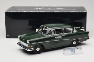 Opel Rekord P1 Polizei Minichamps 1:18 180043290 Μέταλλο - εικόνα 8 από 8