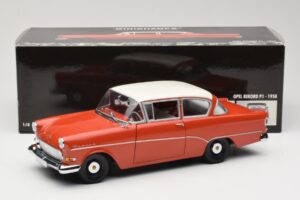 Opel Rekord P1 Κόκκινο Minichamps 1:18 180043201 Μέταλλο - εικόνα 8 από 8