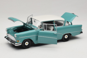 Opel Rekord P1 Τυρκουάζ Μπλε Minichamps 1:18 180043200 Μέταλλο - εικόνα 2 από 8