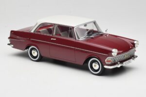 Opel Rekord P2 Σκούρο Κόκκινο & Λευκό BoS Models 1:18 BOS415 Ρητίνη - εικόνα 4 από 6
