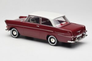 Opel Rekord P2 Σκούρο Κόκκινο & Λευκό BoS Models 1:18 BOS415 Ρητίνη - εικόνα 5 από 6