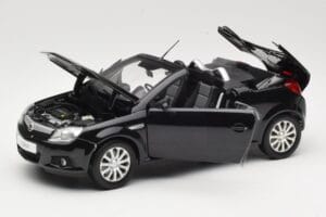 Opel Tigra TwinTop B Μαύρο Norev 1:18 183600 Μέταλλο - εικόνα 2 από 8
