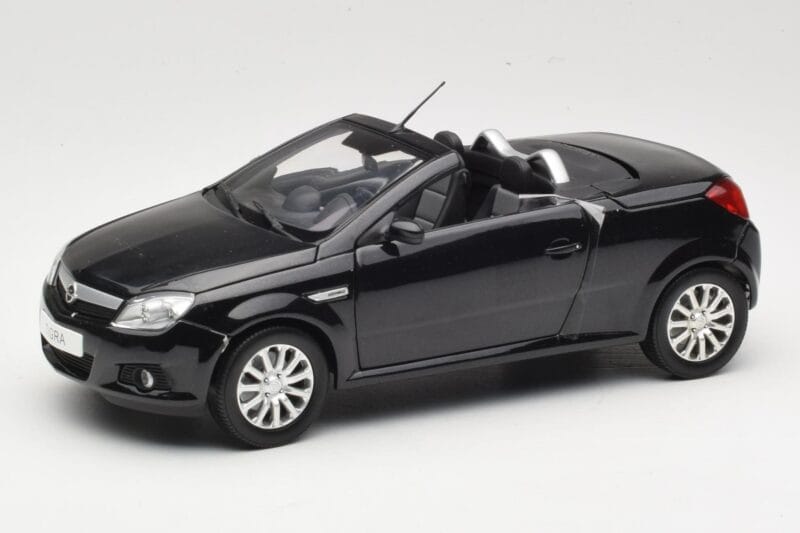 Opel Tigra TwinTop B Μαύρο Norev 1:18 183600 Μέταλλο