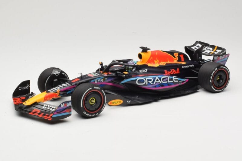 Oracle Red Bull Racing RB19 #1 M. Verstappen Winner Miami GP 2023 Minichamps 1:18 110230501 Μέταλλο