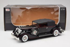 Packard Καμπριολέ Μαύρο Anson 1:18 30397 Μέταλλο - εικόνα 8 από 8