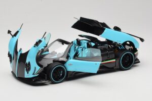 Pagani Zonda Uno Carbon Γαλάζιο Almost Real 1:18 850630001 Μέταλλο - εικόνα 2 από 8