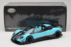 Pagani Zonda Uno Carbon Γαλάζιο Almost Real 1:18 850630001 Μέταλλο - εικόνα 8 από 8