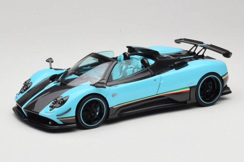 Pagani Zonda Uno Carbon Γαλάζιο Almost Real 1:18 850630001 Μέταλλο