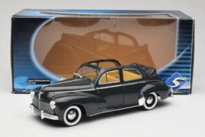 Peugeot 203 Καμπριολέ Μαύρο Solido 1:18 8156 Μέταλλο - εικόνα 8 από 8