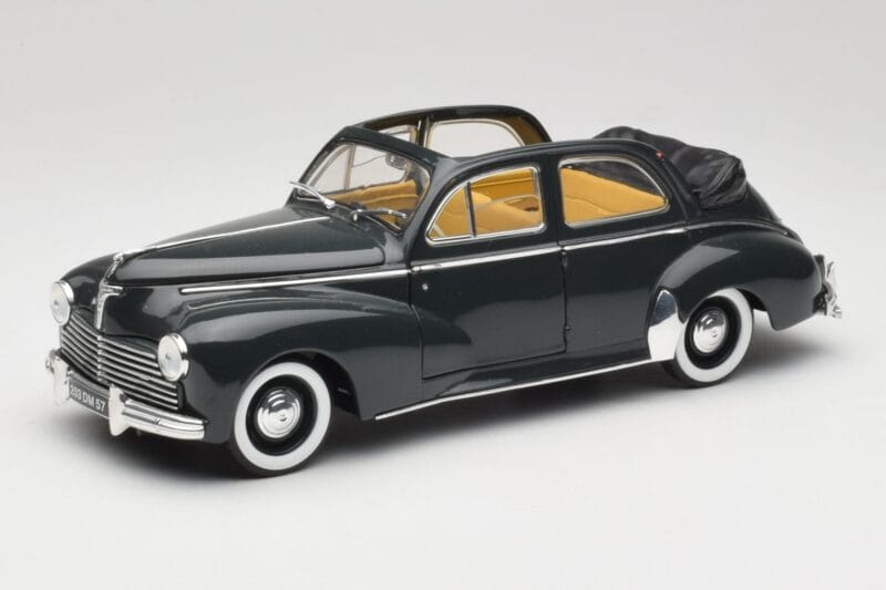Peugeot 203 Καμπριολέ Μαύρο Solido 1:18 8156 Μέταλλο