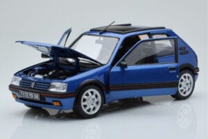 Peugeot 205 GTi 1.9 Με Ηλιοροφή Miami Μπλε Norev 1:18 184844 Μέταλλο - εικόνα 2 από 8