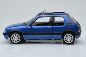 Peugeot 205 GTi 1.9 Με Ηλιοροφή Miami Μπλε Norev 1:18 184844 Μέταλλο - εικόνα 4 από 8