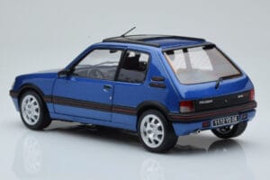 Peugeot 205 GTi 1.9 Με Ηλιοροφή Miami Μπλε Norev 1:18 184844 Μέταλλο - εικόνα 7 από 8