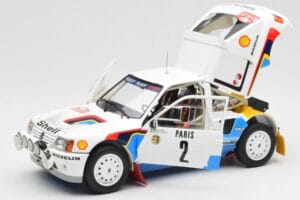 Peugeot 205 T16 #2 A. Vatanen / T. Harryman Rally Monte Carlo 1985 Norev 1:18 184864 Μέταλλο - εικόνα 2 από 8
