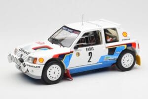 Peugeot 205 T16 #2 A. Vatanen / T. Harryman Rally Monte Carlo 1985 Norev 1:18 184864 Μέταλλο