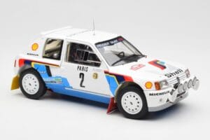 Peugeot 205 T16 #2 A. Vatanen / T. Harryman Rally Monte Carlo 1985 Norev 1:18 184864 Μέταλλο - εικόνα 6 από 8
