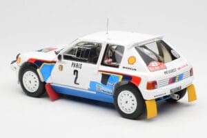 Peugeot 205 T16 #2 A. Vatanen / T. Harryman Rally Monte Carlo 1985 Norev 1:18 184864 Μέταλλο - εικόνα 7 από 8