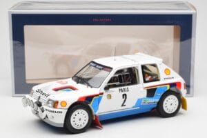 Peugeot 205 T16 #2 A. Vatanen / T. Harryman Rally Monte Carlo 1985 Norev 1:18 184864 Μέταλλο - εικόνα 8 από 8