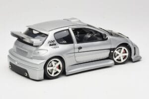 Peugeot 206 MTK Ασημί Solido 1:18 1817 Μέταλλο - εικόνα 3 από 8