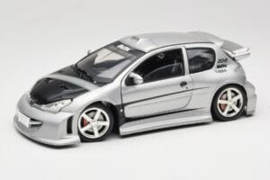 Peugeot 206 MTK Ασημί Solido 1:18 1817 Μέταλλο