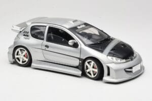 Peugeot 206 MTK Ασημί Solido 1:18 1817 Μέταλλο - εικόνα 6 από 8