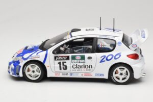 Peugeot 206 WRC #15 G. Panizzi / H. Panizzi WRC 1999 Solido 1:18 9016 Μέταλλο - εικόνα 4 από 8