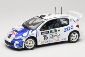 Peugeot 206 WRC #15 G. Panizzi / H. Panizzi WRC 1999 Solido 1:18 9016 Μέταλλο