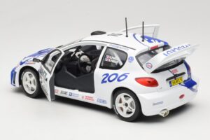 Peugeot 206 WRC #15 G. Panizzi / H. Panizzi WRC 1999 Solido 1:18 9016 Μέταλλο - εικόνα 5 από 8