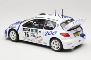 Peugeot 206 WRC #15 G. Panizzi / H. Panizzi WRC 1999 Solido 1:18 9016 Μέταλλο - εικόνα 7 από 8