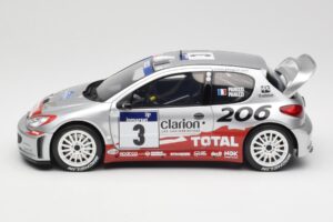 Peugeot 206 WRC #3 G. Panizzi / H. Panizzi Rally Tour de Corse 2002 Otto 1:18 OT1085 Ρητίνη - εικόνα 3 από 6